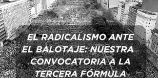 El radicalismo ante el balotaje
